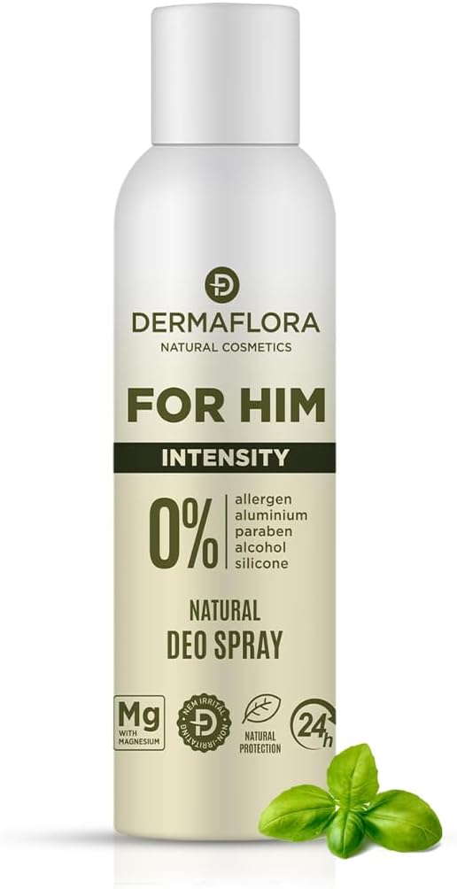 Men’S Natural Deodorant Spray Intensity – 150Ml | Aluminium Free Deodorant for Men | Paraben-Free, Long-Lasting Freshness, Gentle on Sensitive Skin – Intensity