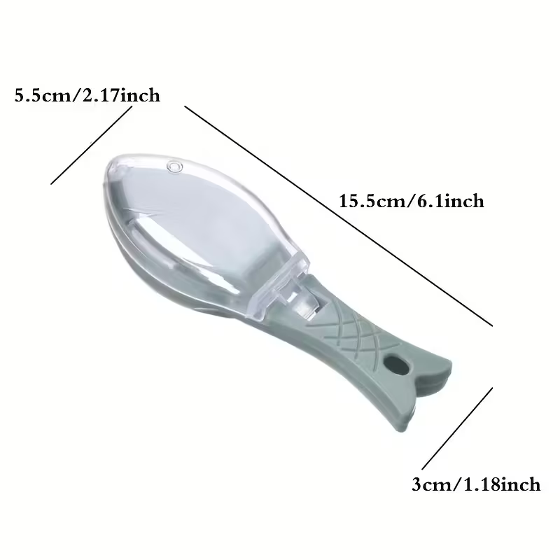 Fish Scale Remover Creative Fish-Shaped Scraper