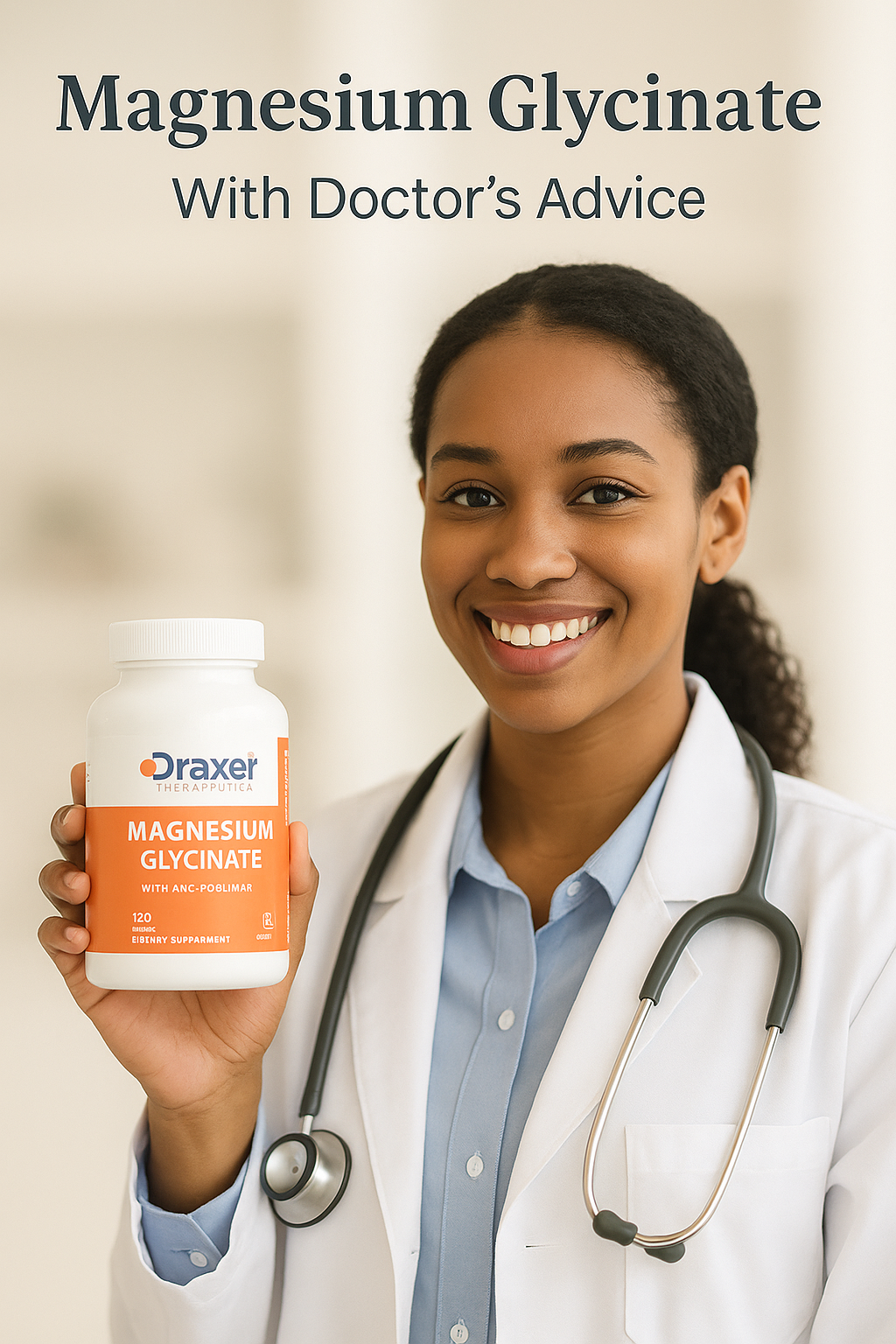 🌙 Magnesium Glycinate — Calm, Sleep & Hormone Support