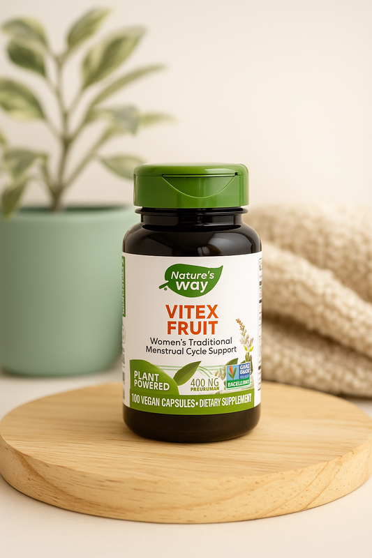 🌿 Vitex (Chasteberry) — Natural Hormone Balance Support