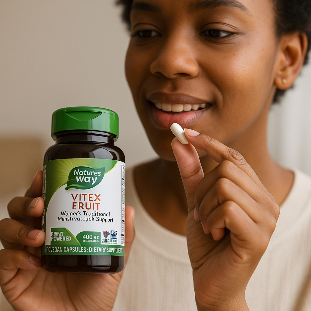🌿 Vitex (Chasteberry) — Natural Hormone Balance Support