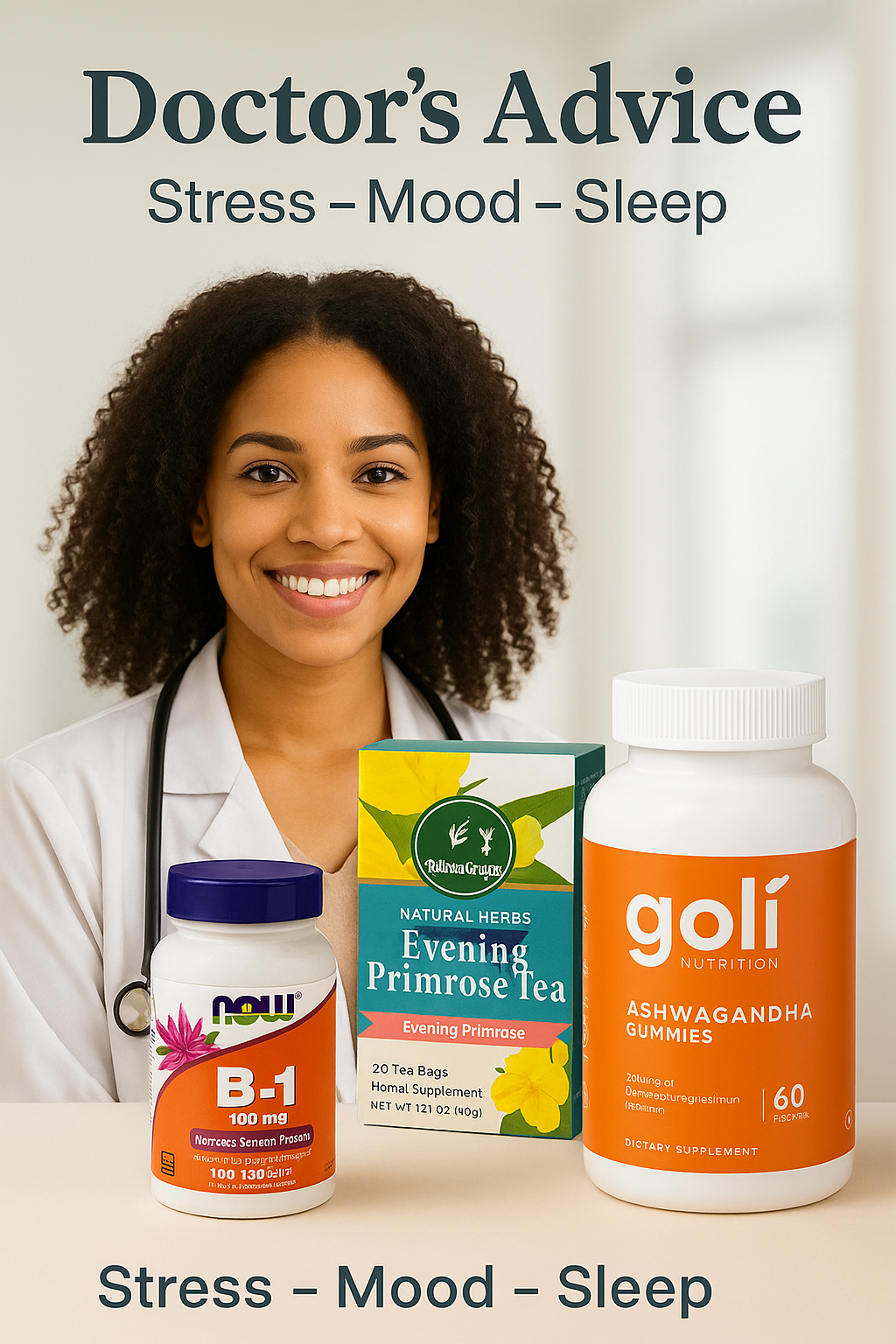 🌙 Magnesium Glycinate — Calm, Sleep & Hormone Support