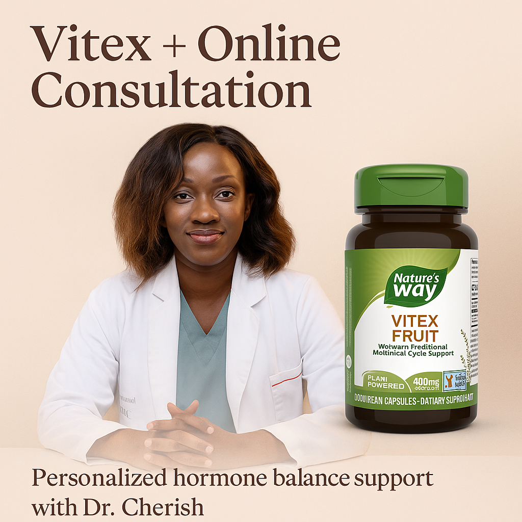 🌿 Vitex (Chasteberry) — Natural Hormone Balance Support