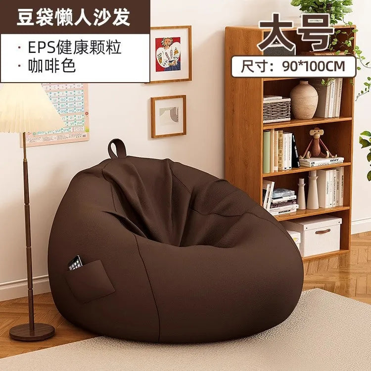 Lazy Sofa Reclining Sleeping Bean Bag Tatami Balcony Single Sofa Chair Casual Back Chair Bedroom Seat