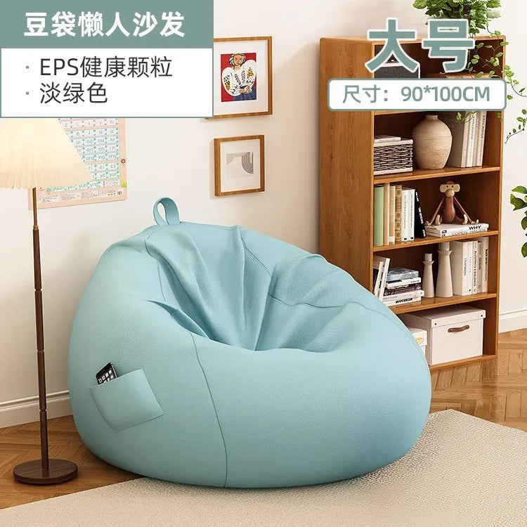 Lazy Sofa Reclining Sleeping Bean Bag Tatami Balcony Single Sofa Chair Casual Back Chair Bedroom Seat